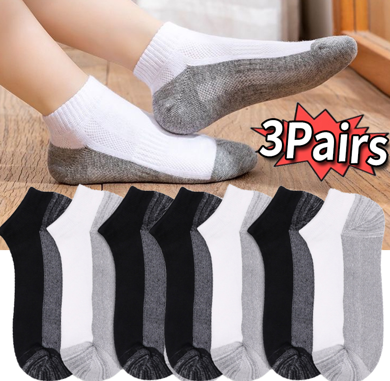 Ankle Sock Low Cut - Sommer Dünne Knöchelsocken Herren Atmungsaktiv Hochwertig