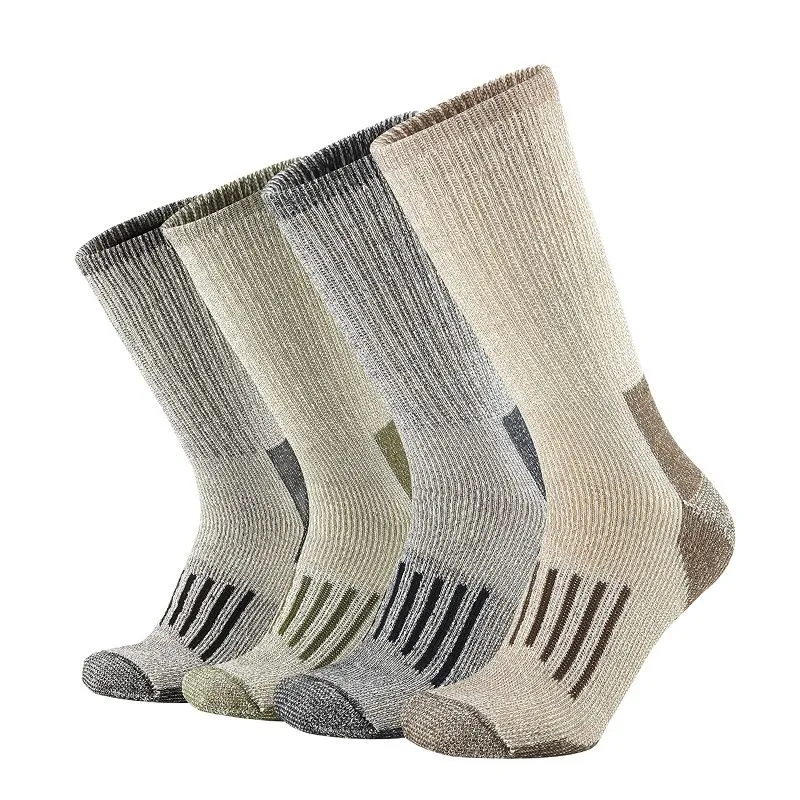 Wool Hiking Sock - 80% Wollsocken, warm, dick, gepolstert, Wander-Crew-Socken