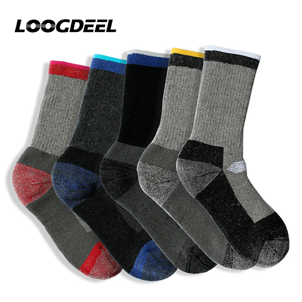 Wool Hiking Sock - Loogdeel 1 Paar Merinowolle Thermosocken für