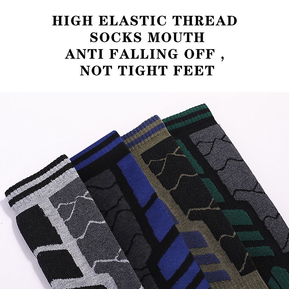Wool Hiking Sock - Verdickte Outdoor-Sportsocken aus Merinowolle, atmungsaktiv, schweißabsorbierend,