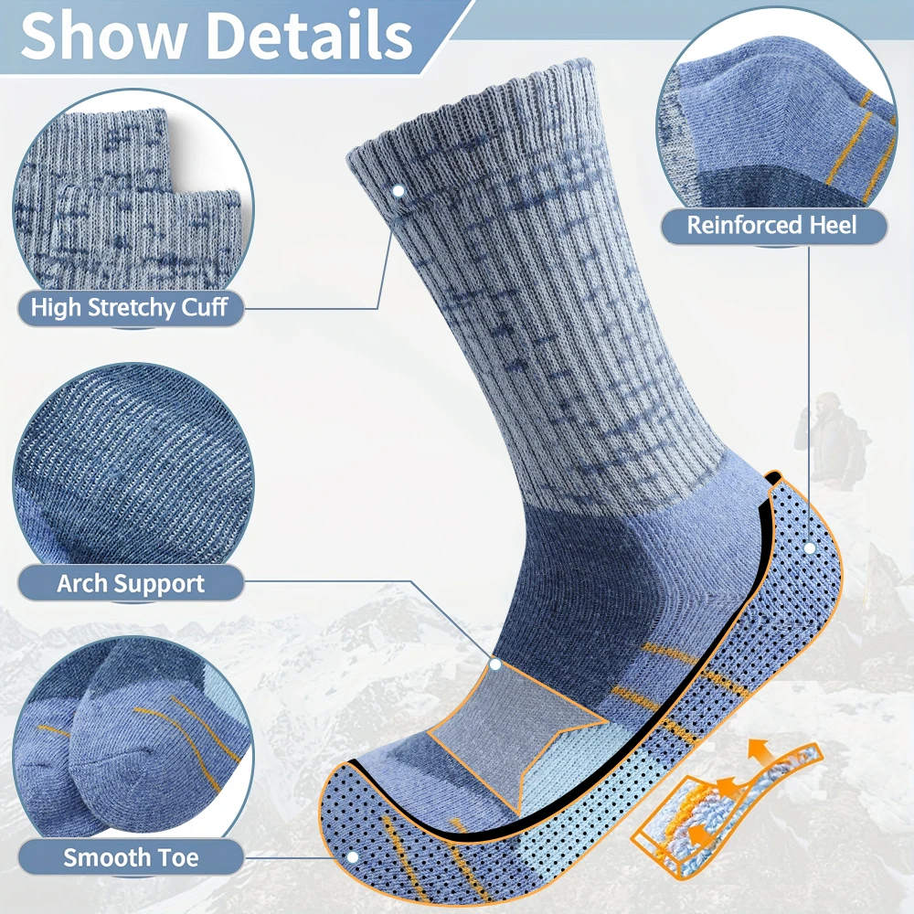 5 Paar Damen-Wintersocken aus  – Wool Hiking Sock Bewertung und Preis