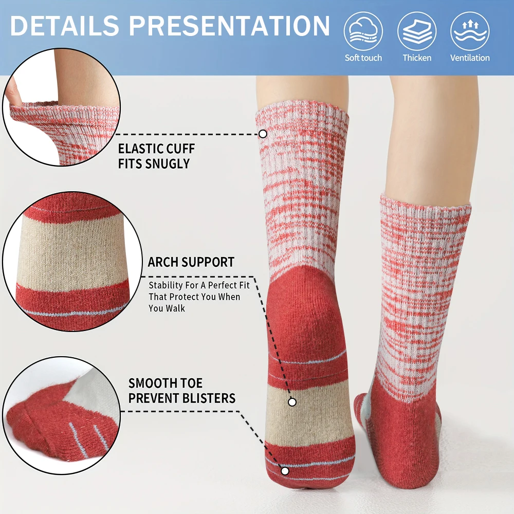 5 Paar Damen-Wintersocken aus  – Wool Hiking Sock Bewertung und Preis
