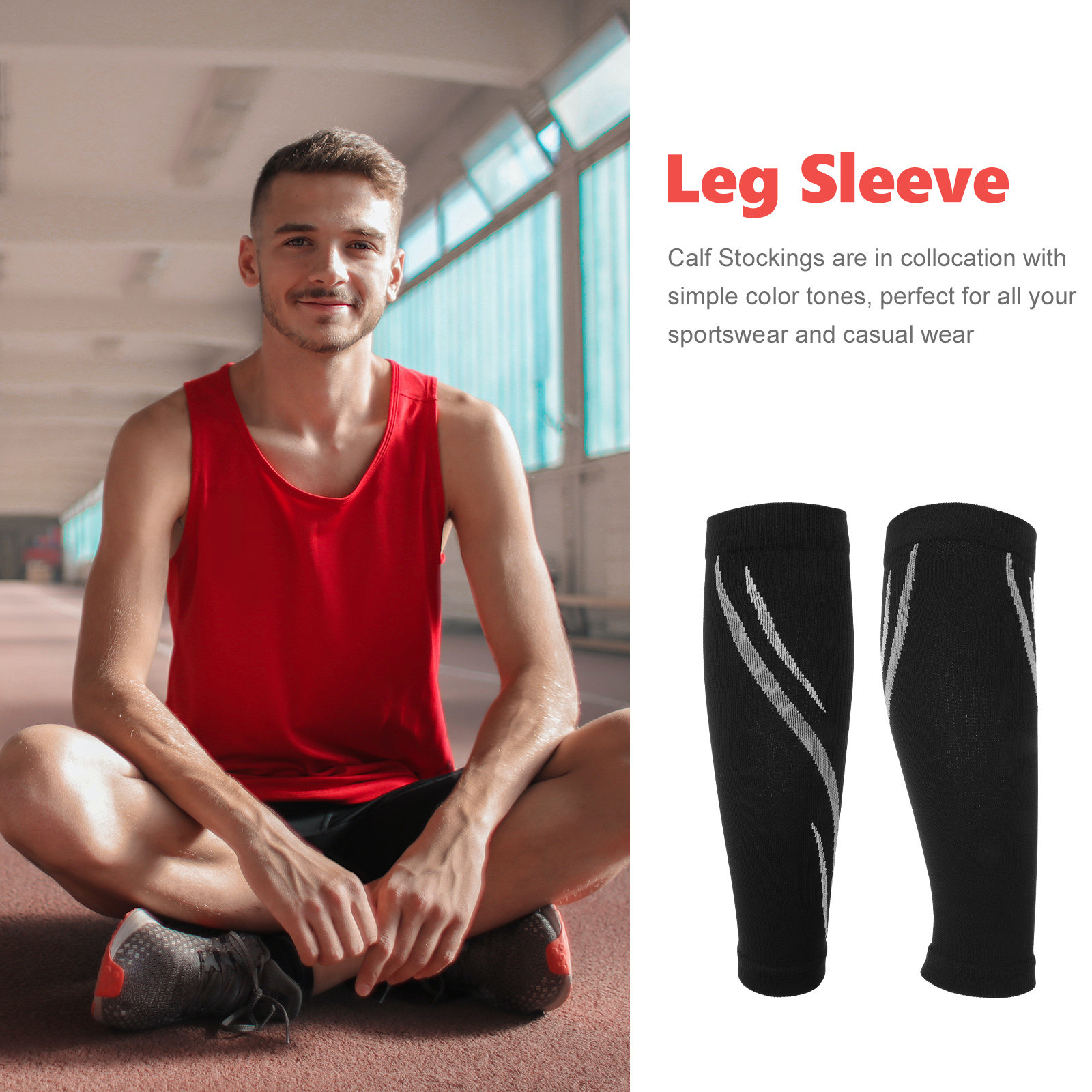 1 Paar Waden-Kompressionsmansc – Compression Sleeve Calf Bewertung und Preis