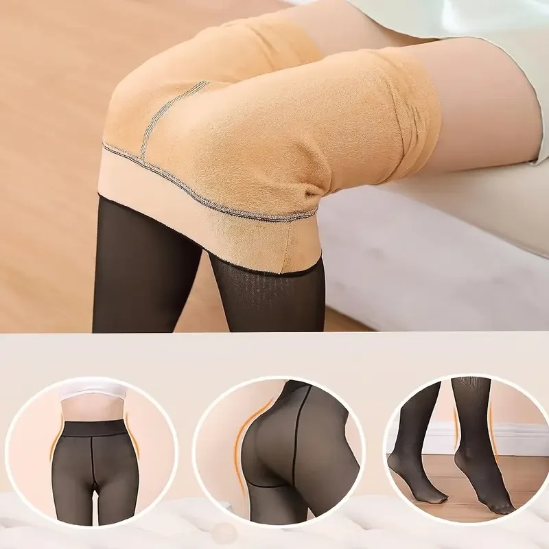 1-2 Paar blickdichte, mit Flee – Tights Pantyhose Sheer Bewertung und Preis