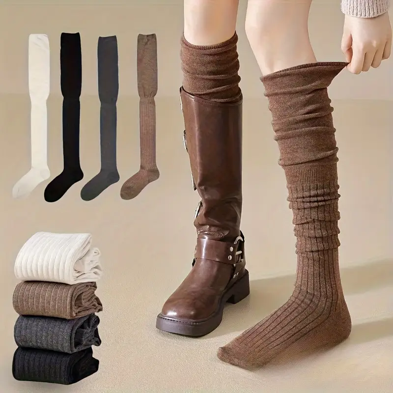 1–10 Paar Overknee-Oberschenke – Boot Sock Slouchy Bewertung und Preis