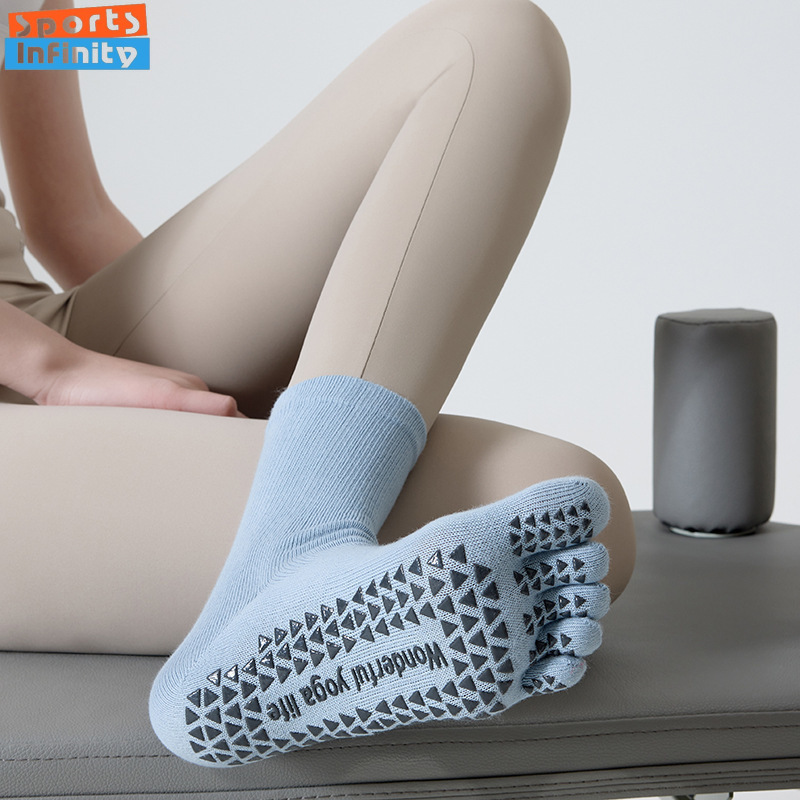 Mode Fünf Finger Split Toe Yog – Toe Sock Split Bewertung und Preis