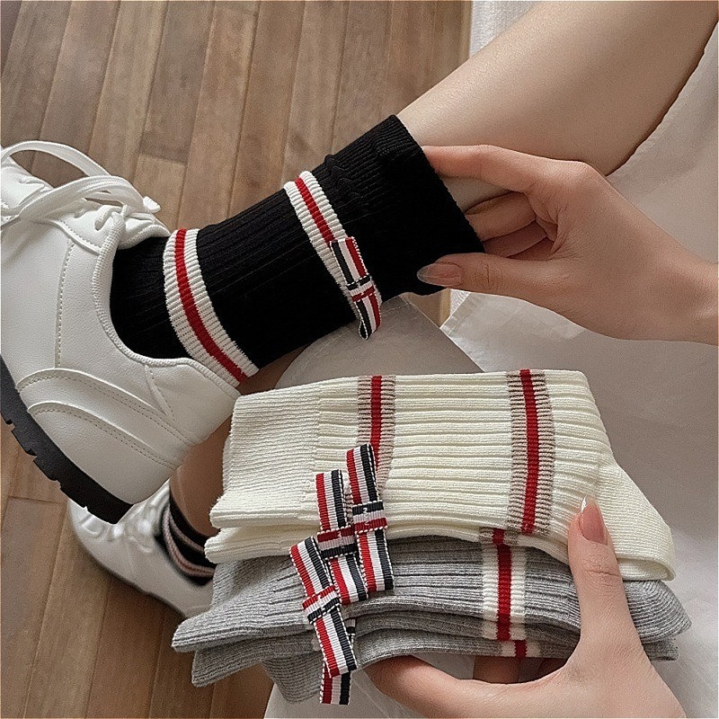 Damen 3er-Pack gestreifte Crew – Cotton Crew Sock Pack Bewertung und Preis