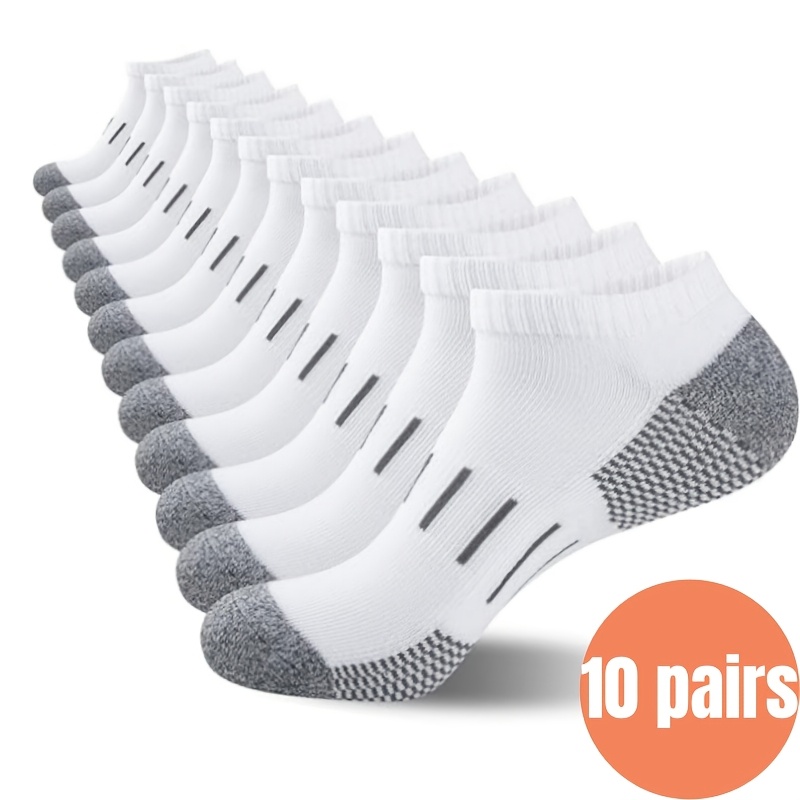 10 Paar Herren-Knöchelsocken,  – Ankle Sock Low Cut Bewertung und Preis